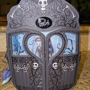 Disney Corpse Bride Black and Gray Kids Backpack